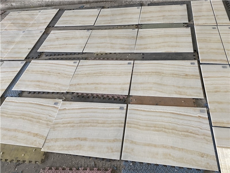 White Onyx Laminated Aluminum Honeycomb Panels