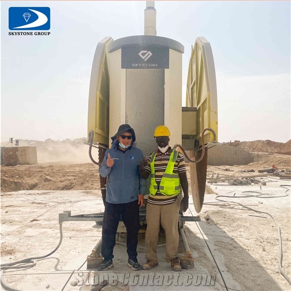 Double Blades Cutter Mine Quarry  Mining Machinery For Granite Marble