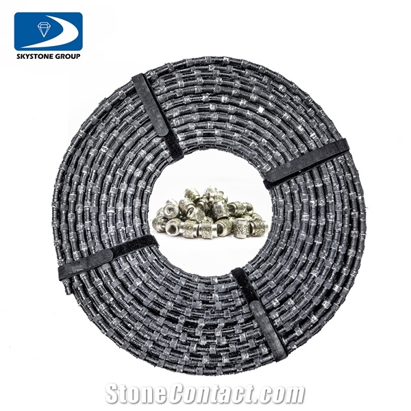 10.5Mm Skystone Sharp Beads Concrete Cutting Wire