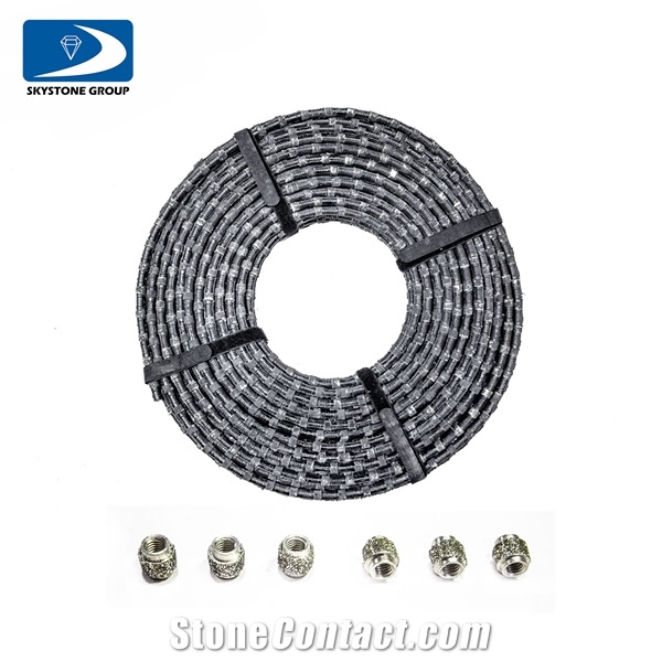 10.5Mm Skystone Sharp Beads Concrete Cutting Wire