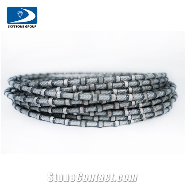 Skystone Sharp Beads Mono Wire For Granite Profiling