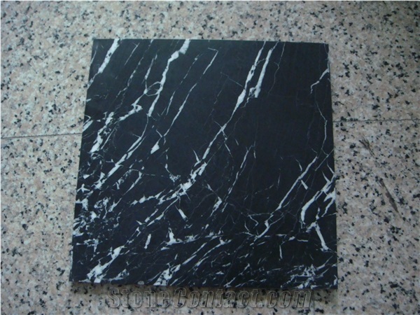 Black Marble Floor Tile Wall Tiles