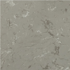 Artificial Marble Dora Grey Cloud Polished Slab For