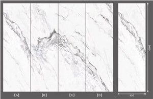 China Sintered Stone Dragon Fly Slab With Good Price