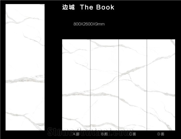 Hot Sale The Book Sintered Stone China Factory Slab