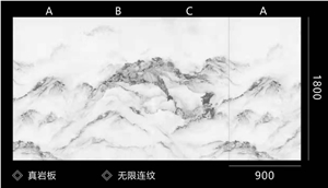 Quality Reputation Mount Polished Sintered Stone Slab
