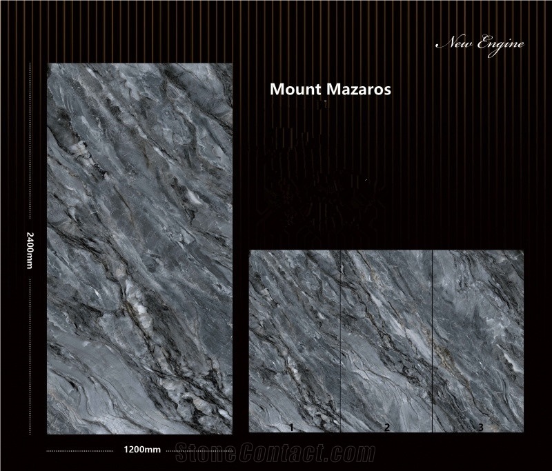 Sintered Stone Mount Mazaros China Polished Slab
