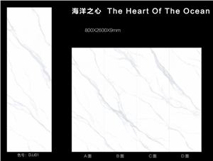 Sintered Stone The Heart Of The Ocean Glazed Slab