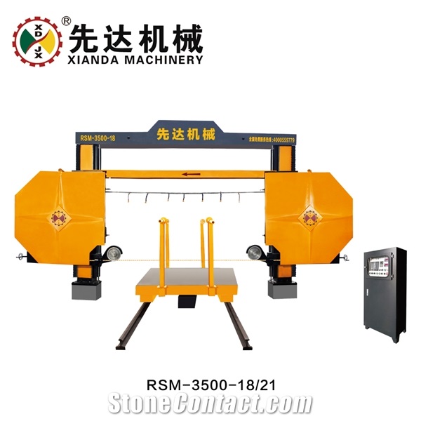 Block Dividing Machine For Cutting Marble Granite RSM-3500-18/21