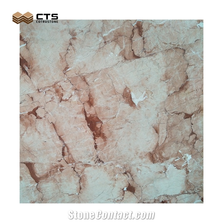 Pink Color Marble Modern Style Indoor Decor Select Type Slab