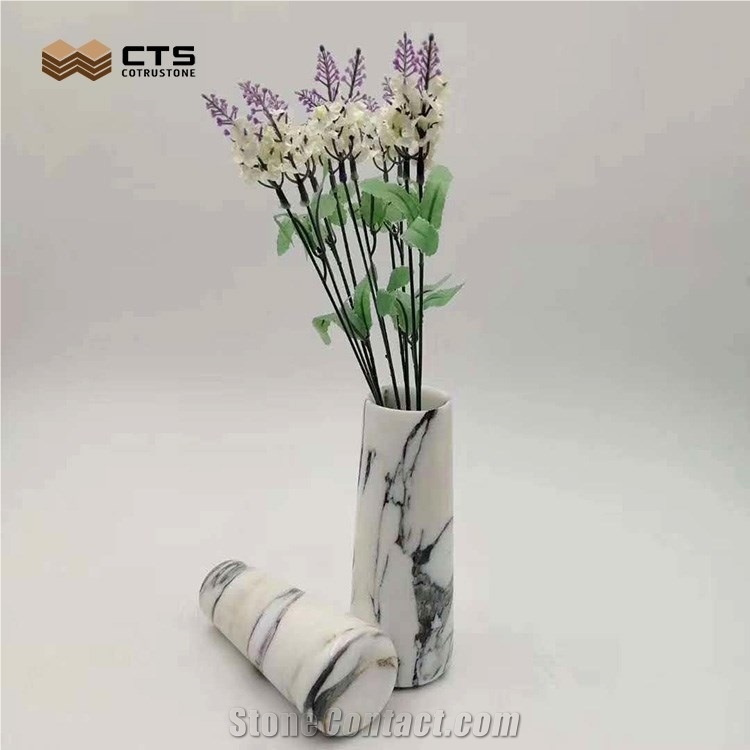 Stone Vase Fancy Home Decoration Flower Interior Customized