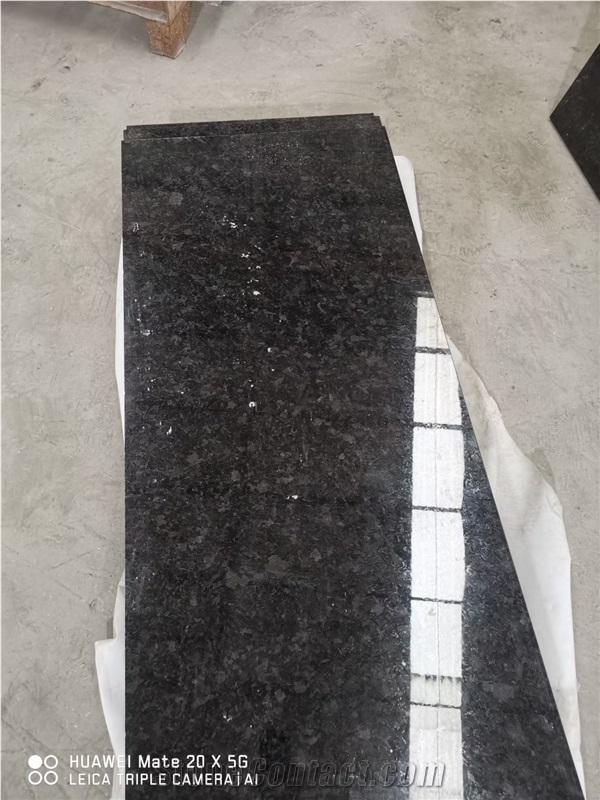 Angola Black Granite Polished Slabs