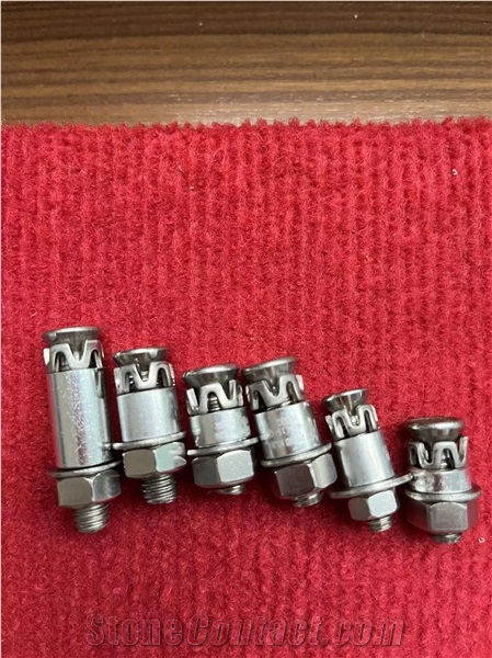 Artificial Natural Stone  Back-Bolt For  Curtain Wall