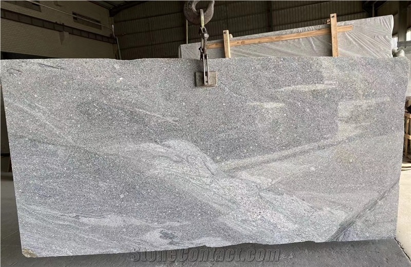 Viscont  White Mountain Grey Granite Slabs Tiles