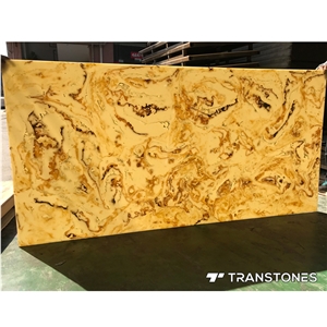 Alabaster Wholesale Artificial Onyx Slab For Home Decor