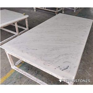 Polished Resin Artificial Onyx For Ceiling Decor