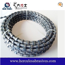 Plastic Diamond Wire Cutting Rope Saw For Marble Profiling