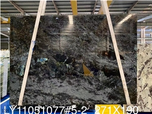 Emerald Blue Granite Aurora Azul Volga Irina Slab In China