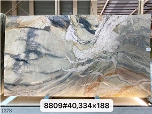 Nacaranda Blue Quartzite Nacarado Azul Slab Tile In China