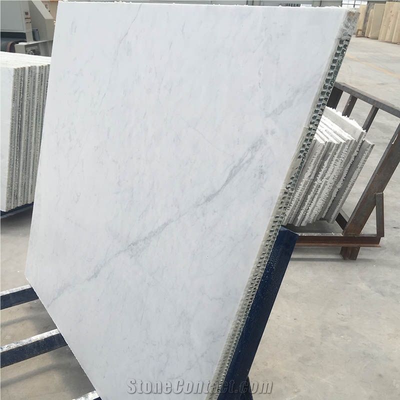 Carrara White Composite Honeycomb Panel