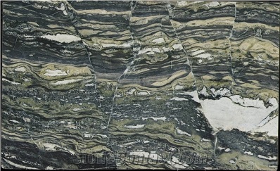 Ancient Green Marble Slab & Tiles For Wall