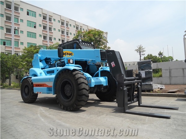 11 Ton All Terrain Forklift Jib Crane For Lifting Marble Loading Work- Jib Arm/U Type Container Loader