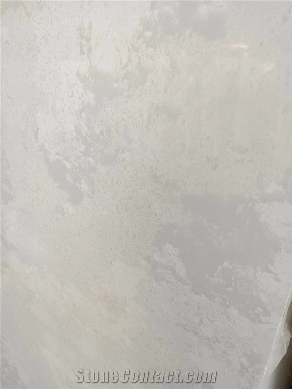 China Popular Silver Grey Quartz Cement Concrete Finish