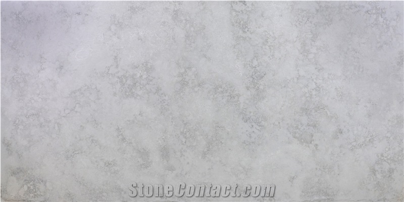 Hot Selling White Quartz With Cement Concrete Finish