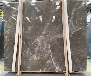 Cheap Hermes Grey Ash Marble Slab Polish