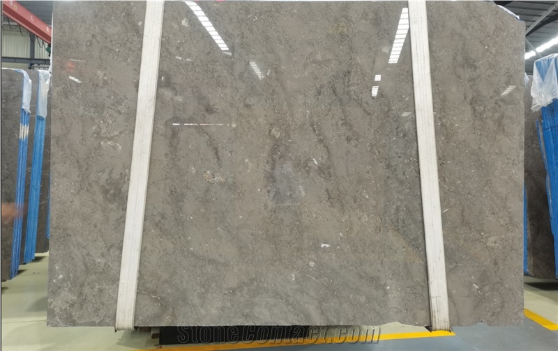 China Eng Grey Marble Slab Polish Slab Floor