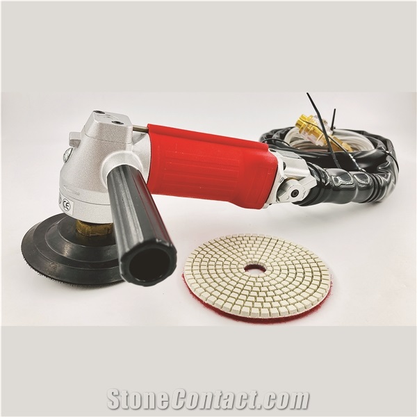 Air Wet Polisher For Stone Polishing Hand Pneumatic Tools
