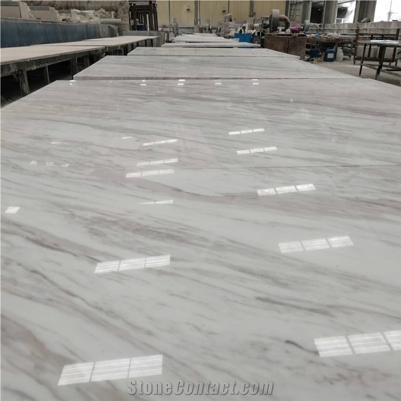 Cerrala White Marble Backed Aluminum Plastic Board
