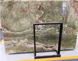 Pakistan Green Onyx Translucent Slab