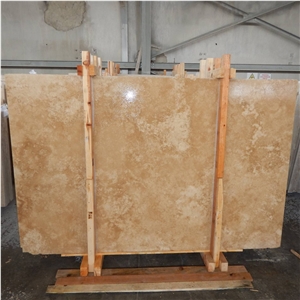 Walnut Travertine Cross Cut Slabs, Tiles