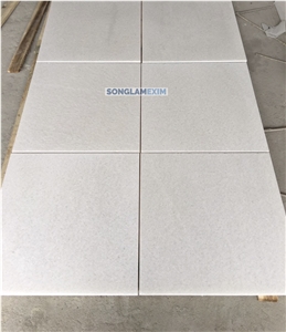 Crystal White Marble Grade B Honed Tiles
