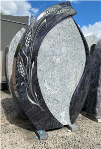 Costa Esmeralda Granite Headstone, Gravestone
