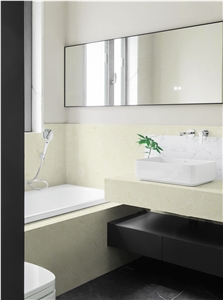 Hot Beige Marble Engineered Stone Tiles