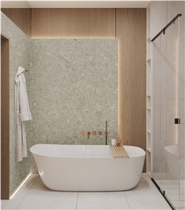 Manufacturer New Design Grey Shower Artificifial Stone Tile