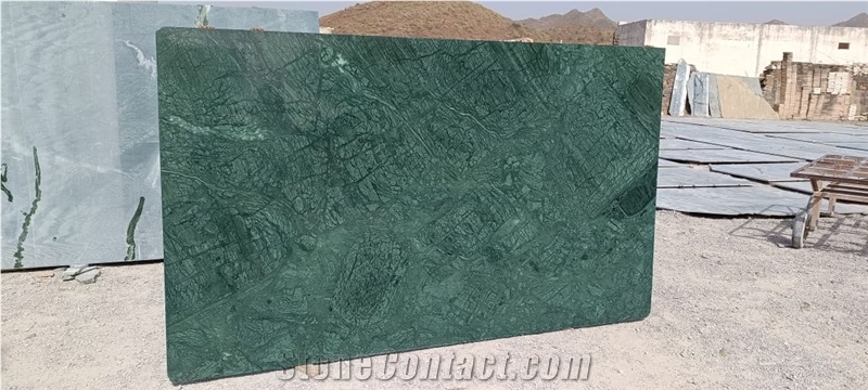 Green Marble Slabs, Verde Guatemala Marble