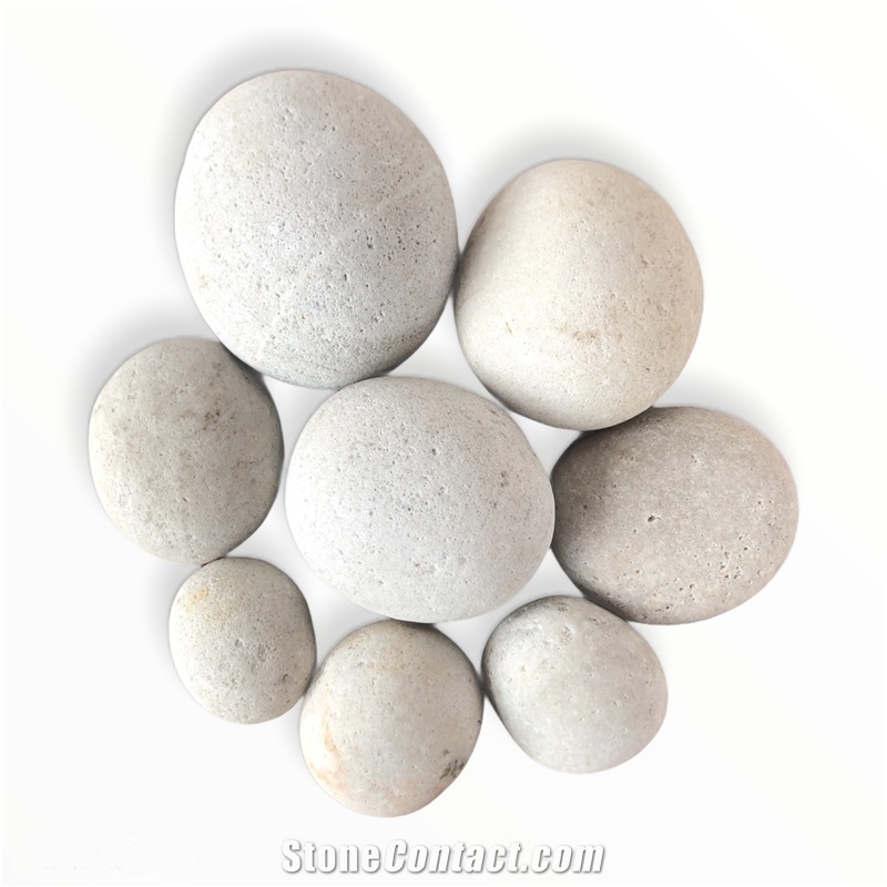 White Beach Pebbles, White Pebble Stone