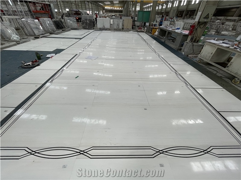 Premium Quality Star White Marble Flooring Tiles