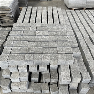 China Good Price Flamed G684 Granite Paving Stone For Garden