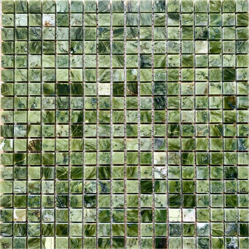 Church Mosaic Tile, Dandong Green Mosaic Tiles, Green Tiles
