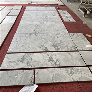 Luxury Super White Calacatta Grey Marble Tile For Wall&Floor