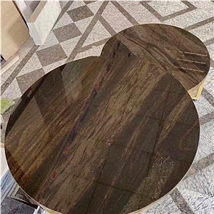 Natural Quicksand Brown Granite Table For Living Room Decor
