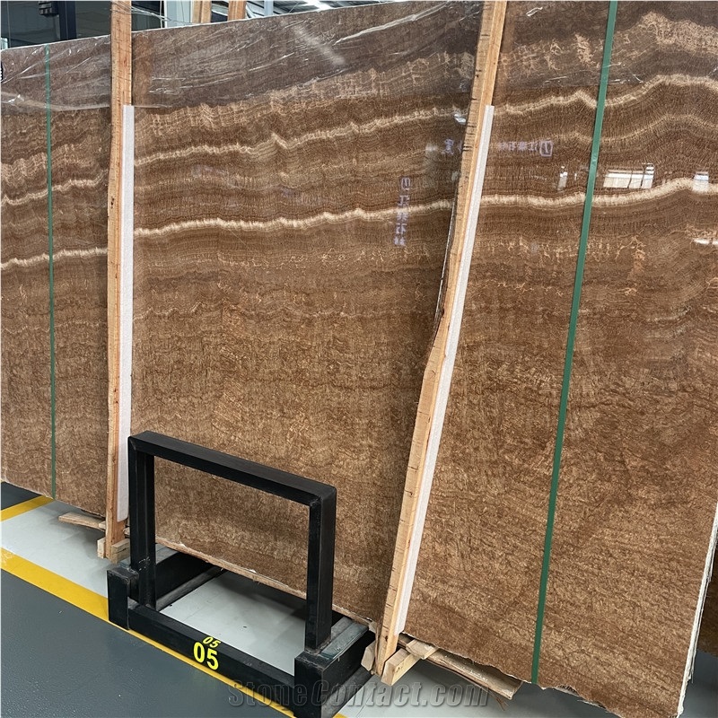 Wholesale Factory Direct Imperial Wood Vein Marble Slab Tile