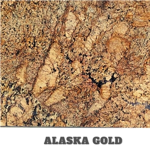 Alaska Gold Granite Slabs