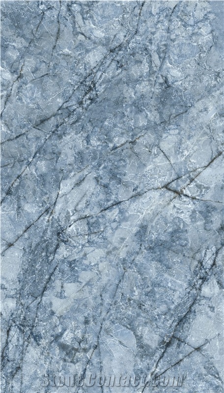 Ice Silk Sapphire Sintered Stone Slab