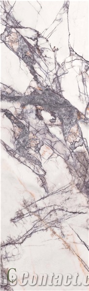 White Breccia Breccia Marble Sintered Stone
