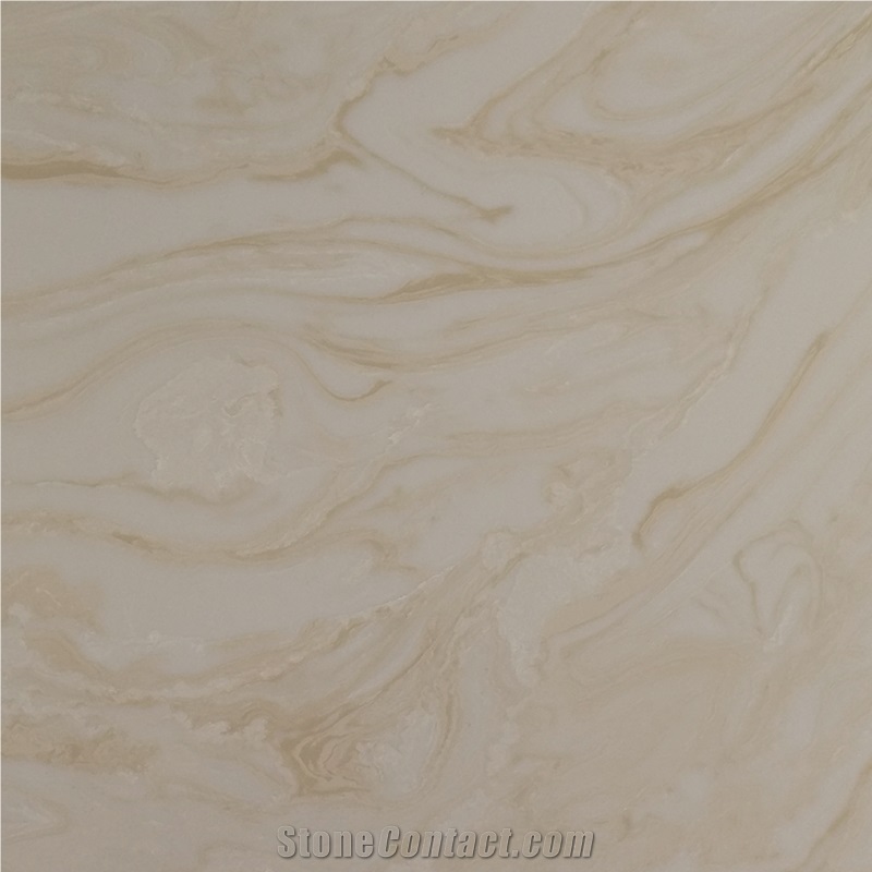 Hor Selling Artificial Marble Big Slabs With Fine Grain